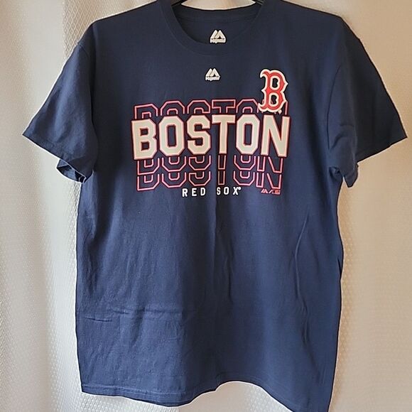 BOSTON RED SOX ***LOT*** T-shirt (Size L), Baseball Cap & Playing Cards - Picture 2 of 8